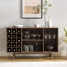 Load image into Gallery viewer, Liam Wine Storage Sideboard Walnut