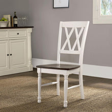 Load image into Gallery viewer, Shelby 2Pc Dining Chair Set Distressed White - 2 Chairs