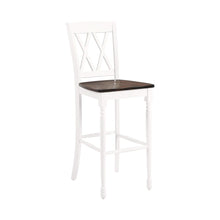 Load image into Gallery viewer, Shelby 2Pc Bar Stool Set Distressed White - 2 Stools