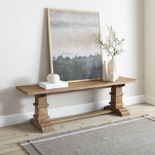 Load image into Gallery viewer, Joanna Dining Bench Rustic Brown