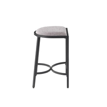Load image into Gallery viewer, Ellery 2Pc Counter Stool Set Gray/Matte Black - 2 Stools