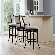 Load image into Gallery viewer, Rachel Bar Stool Black/White