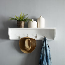 Load image into Gallery viewer, Harper Entryway Shelf White