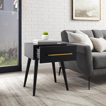 Load image into Gallery viewer, Everett End Table Matte Black