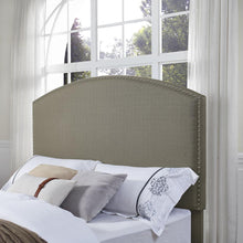 Load image into Gallery viewer, Cassie Upholstered Full/Queen Headboard Shadow Gray