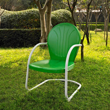Load image into Gallery viewer, Griffith Outdoor Metal Armchair Kelly Green Gloss
