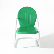 Load image into Gallery viewer, Griffith Outdoor Metal Armchair Kelly Green Gloss