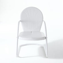 Load image into Gallery viewer, Griffith Outdoor Metal Armchair White Gloss