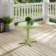Load image into Gallery viewer, Griffith Outdoor Metal Side Table Key Lime Gloss