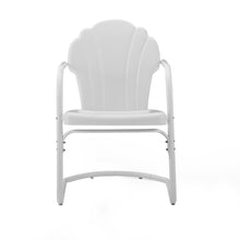 Load image into Gallery viewer, Tulip 2Pc Outdoor Metal Armchair Set White - 2 Chairs