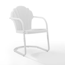 Load image into Gallery viewer, Tulip 2Pc Outdoor Metal Armchair Set White - 2 Chairs