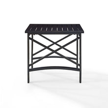 Load image into Gallery viewer, Kaplan Outdoor Metal Side Table Oil Rubbed Bronze