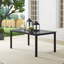 Load image into Gallery viewer, Kaplan Outdoor Metal Dining Table Oil Rubbed Bronze