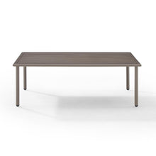 Load image into Gallery viewer, Cali Bay Outdoor Metal Coffee Table Light Brown