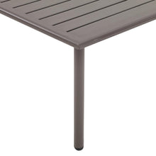 Load image into Gallery viewer, Cali Bay Outdoor Metal Side Table Light Brown