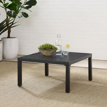 Load image into Gallery viewer, Piermont Outdoor Metal Sectional Coffee Table Matte Black