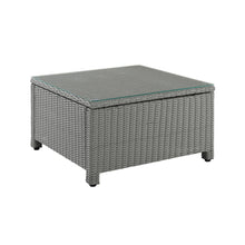 Load image into Gallery viewer, Bradenton Outdoor Wicker Sectional Coffee Table Gray