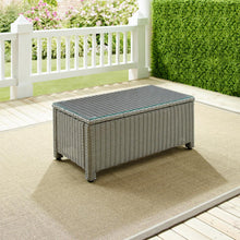 Load image into Gallery viewer, Bradenton Outdoor Wicker Coffee Table Gray