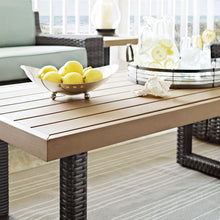 Load image into Gallery viewer, Beaufort Outdoor Wicker Coffee Table Mist/Brown