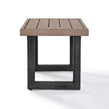 Load image into Gallery viewer, Beaufort Outdoor Wicker Side Table Brown