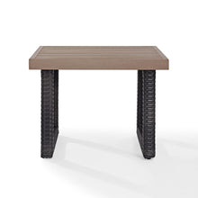 Load image into Gallery viewer, Beaufort Outdoor Wicker Side Table Brown