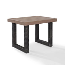 Load image into Gallery viewer, Beaufort Outdoor Wicker Side Table Brown