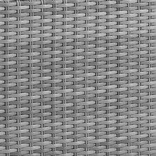Load image into Gallery viewer, Richland 2Pc Outdoor Wicker Conversation Set Charcoal/Gray - Loveseat & Coffee Table