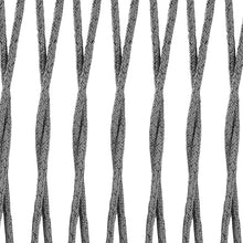 Load image into Gallery viewer, Dover 2Pc Indoor/Outdoor Rope Armchair Set Charcoal/Matte Black - 2 Armchairs