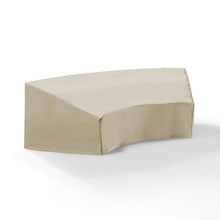 Load image into Gallery viewer, Outdoor Catalina Round Sectional Furniture Cover Tan