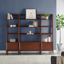 Load image into Gallery viewer, Landon 3Pc Etagere Set Mahogany - Large Etagere & 2 Small Etageres