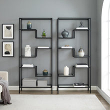 Load image into Gallery viewer, Sloane 2Pc Etagere Set Matte Black - 2 Etageres