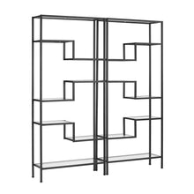 Load image into Gallery viewer, Sloane 2Pc Etagere Set Matte Black - 2 Etageres