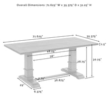 Load image into Gallery viewer, Joanna 9Pc Dining Set W/Camille Chairs Matte Black/ Rustic Brown - Table & 8 Chairs