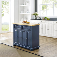 Load image into Gallery viewer, Madison Kitchen Island Navy