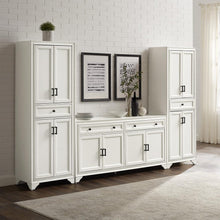 Load image into Gallery viewer, Tara 3Pc Sideboard And Pantry Set Distressed White - Sideboard & 2 Pantries