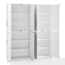 Load image into Gallery viewer, Savannah 2Pc Pantry Set White - 2 Pantries