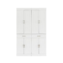 Load image into Gallery viewer, Stanton 2Pc Pantry Set White - 2 Pantries