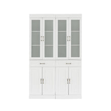 Load image into Gallery viewer, Stanton 2Pc Glass Door Pantry Set White - 2 Pantries