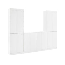 Load image into Gallery viewer, Stanton 3Pc Sideboard And Glass Door Pantry Set White - Sideboard & 2 Pantries