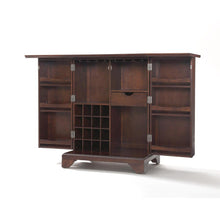 Load image into Gallery viewer, Lafayette Expandable Bar Cabinet Mahogany