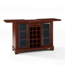 Load image into Gallery viewer, Lafayette Sliding Top Bar Cabinet Mahogany