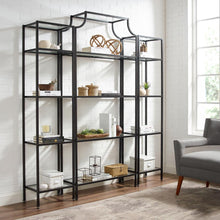 Load image into Gallery viewer, Aimee 3Pc Etagere Set Soft Gold - Large Etagere & 2 Narrow Etageres