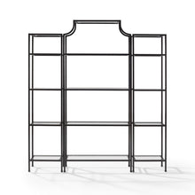 Load image into Gallery viewer, Aimee 3Pc Etagere Set Soft Gold - Large Etagere & 2 Narrow Etageres