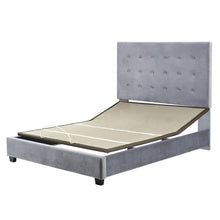 Load image into Gallery viewer, Reston Upholstered King Bed Slate - Headboard, Footboard, Rails