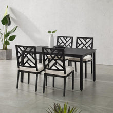 Load image into Gallery viewer, Locke 5Pc Outdoor Metal Dining Set