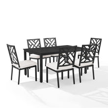 Load image into Gallery viewer, Locke 7Pc Outdoor Metal Dining Set