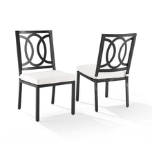 Load image into Gallery viewer, Chambers 2Pc Outdoor Metal Dining Chair Set