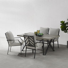 Load image into Gallery viewer, Otto 5Pc Outdoor Metal Dining Set
