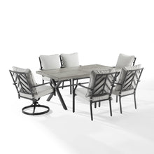 Load image into Gallery viewer, Otto 7Pc Outdoor, Metal Dining Set