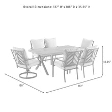 Load image into Gallery viewer, Otto 7Pc Outdoor, Metal Dining Set